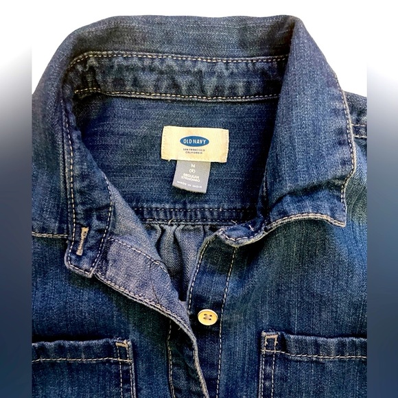 Kids Denim Dress Sz:M (8) Blue Jean Dress Halloween Embellished - Picture 5 of 5